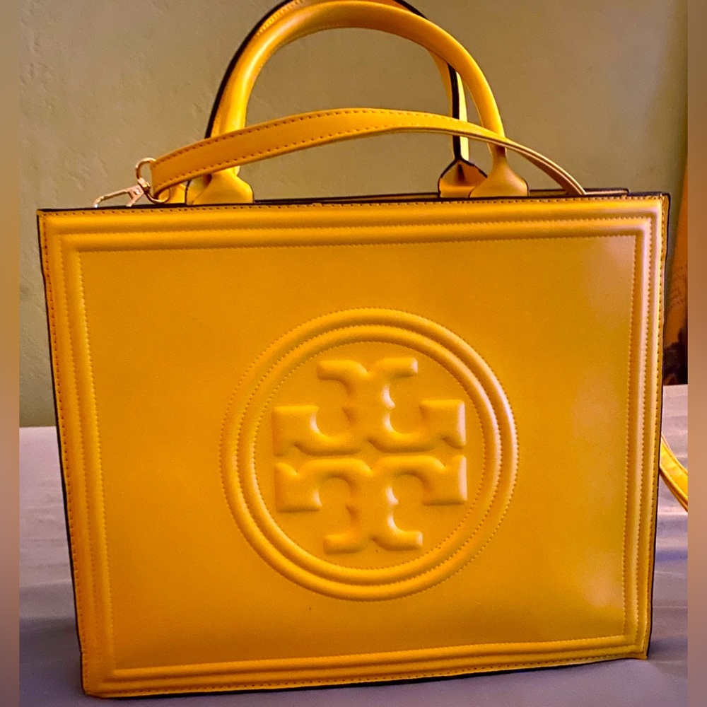Like-New Yellow Tory Burch Bag